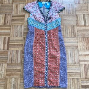 Byron Lars Springtime Sheet Dress SZ 4 Excellent Rare